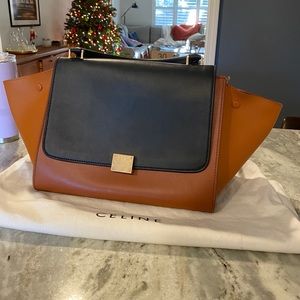 Trapeze Genuine Leather Bag